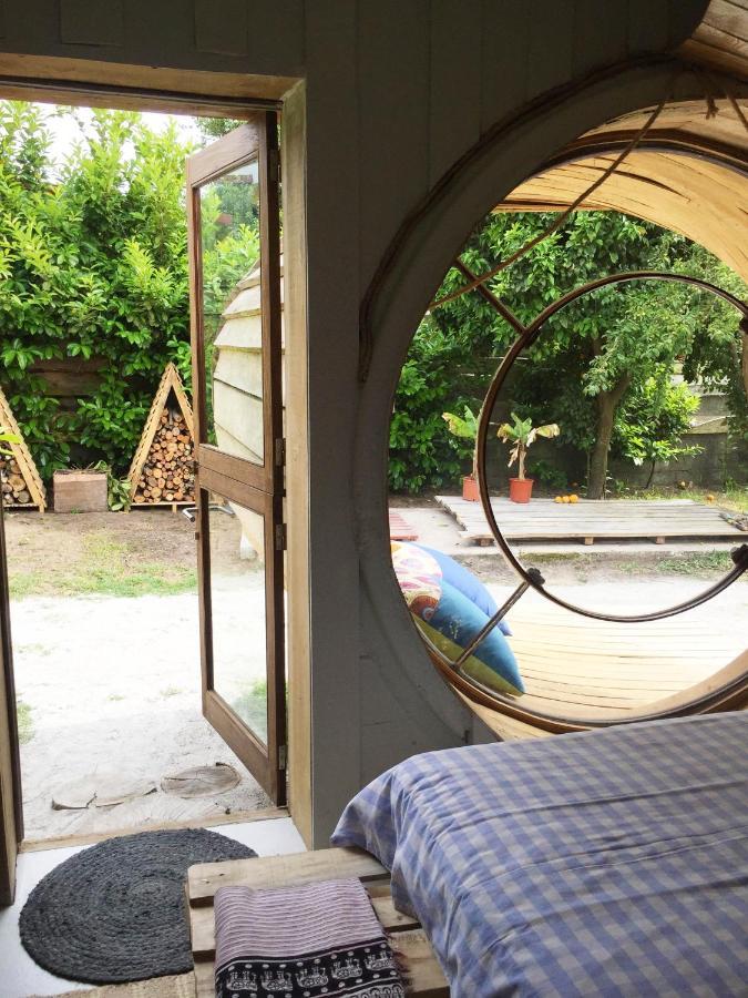 Maceda Surf Camp Villa Ngoại thất bức ảnh