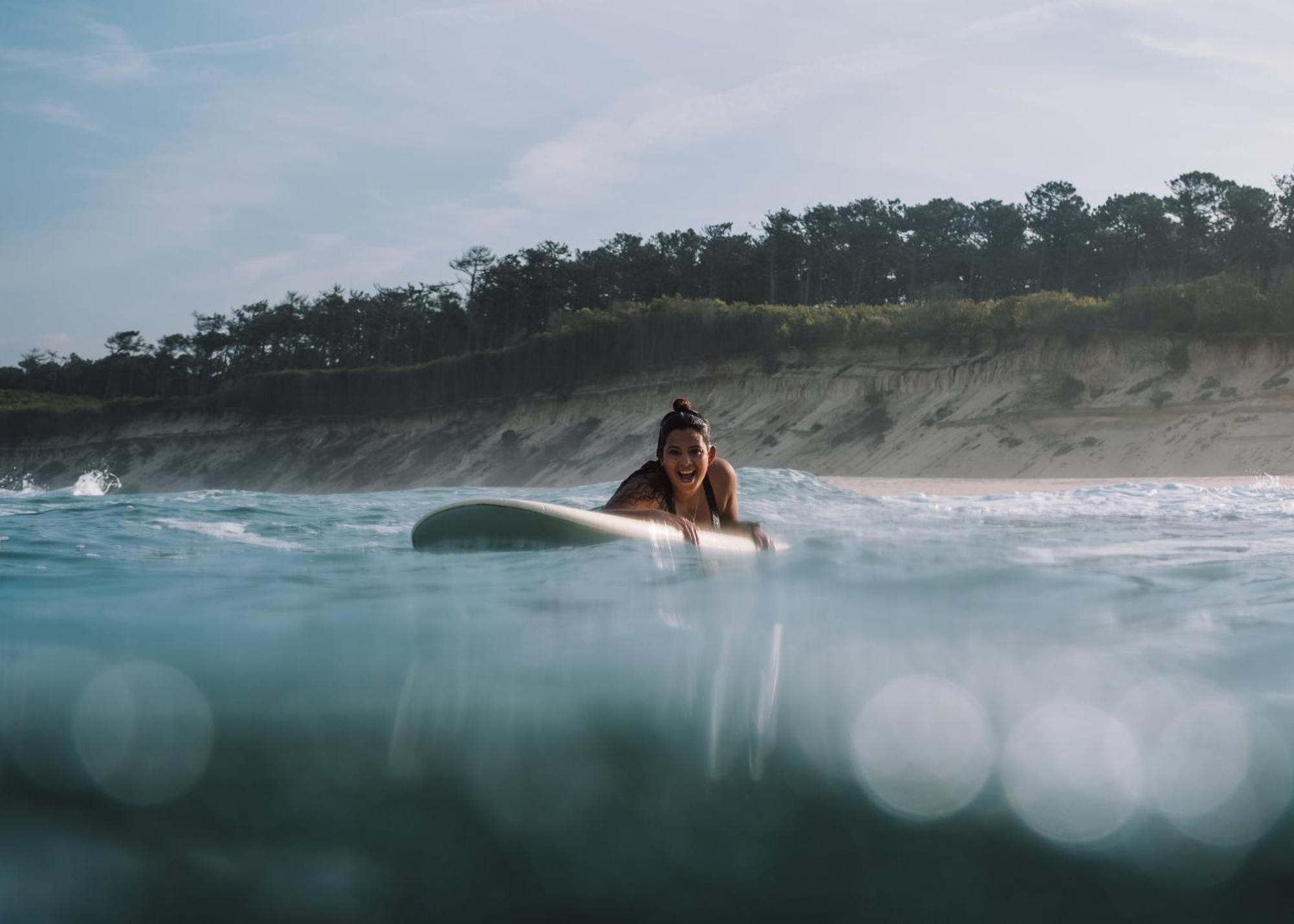 Maceda Surf Camp Villa Ngoại thất bức ảnh