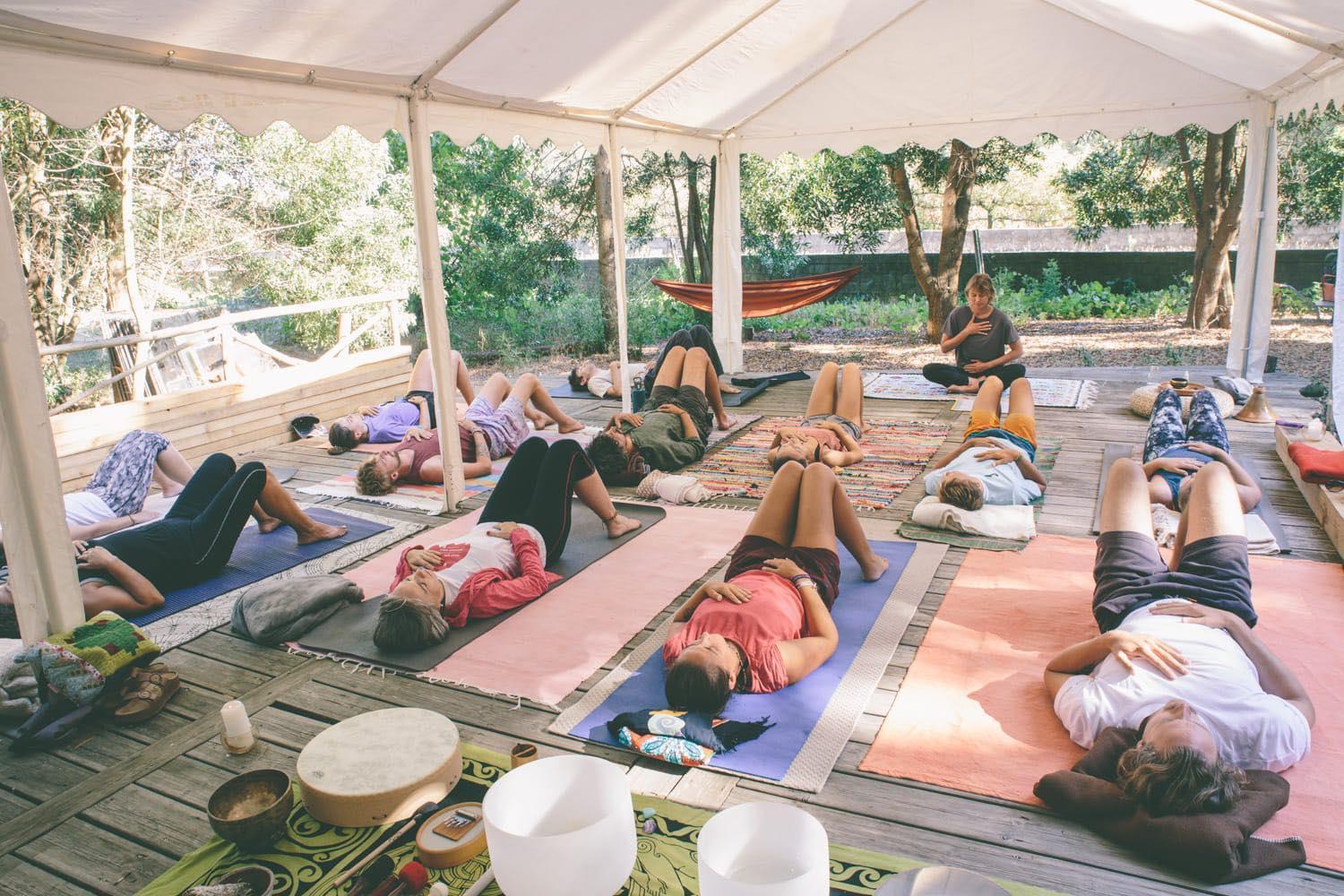 Maceda Surf Camp Villa Ngoại thất bức ảnh