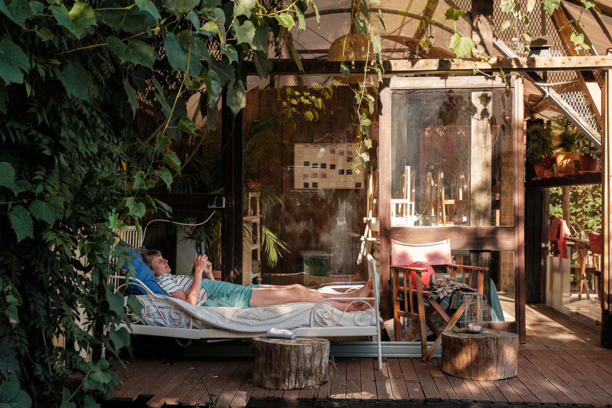 Maceda Surf Camp Villa Ngoại thất bức ảnh